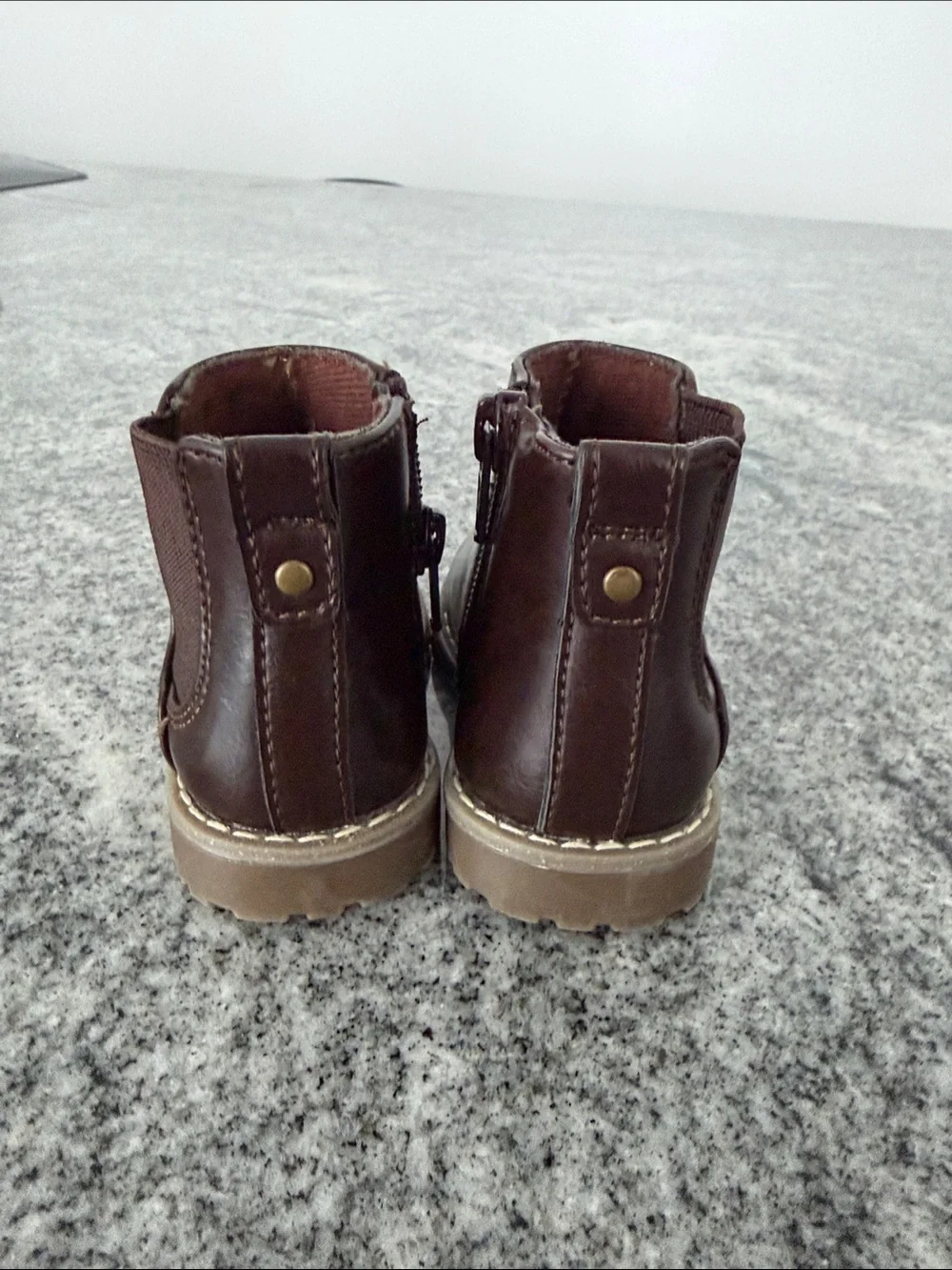 The Children's Place Dark Brown boys' Chelsea Boots